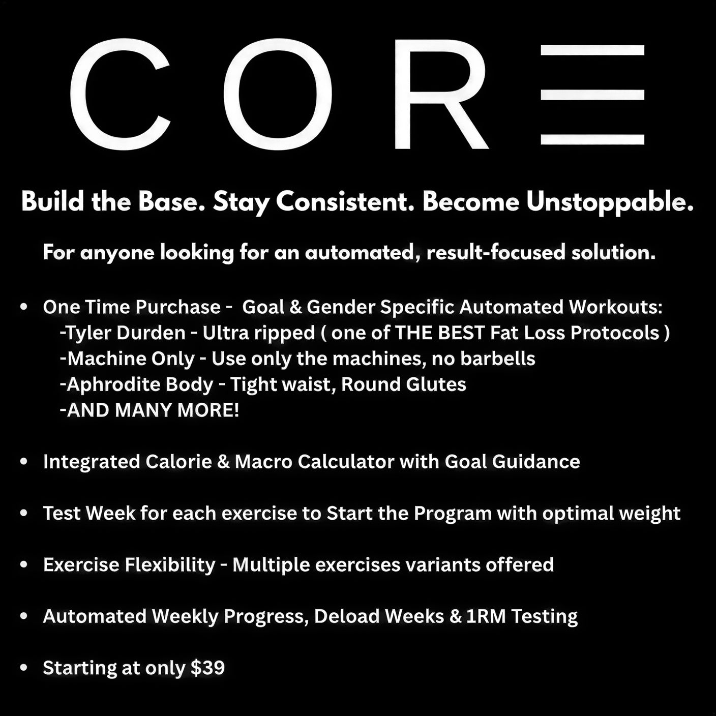 BASED CORE Workouts