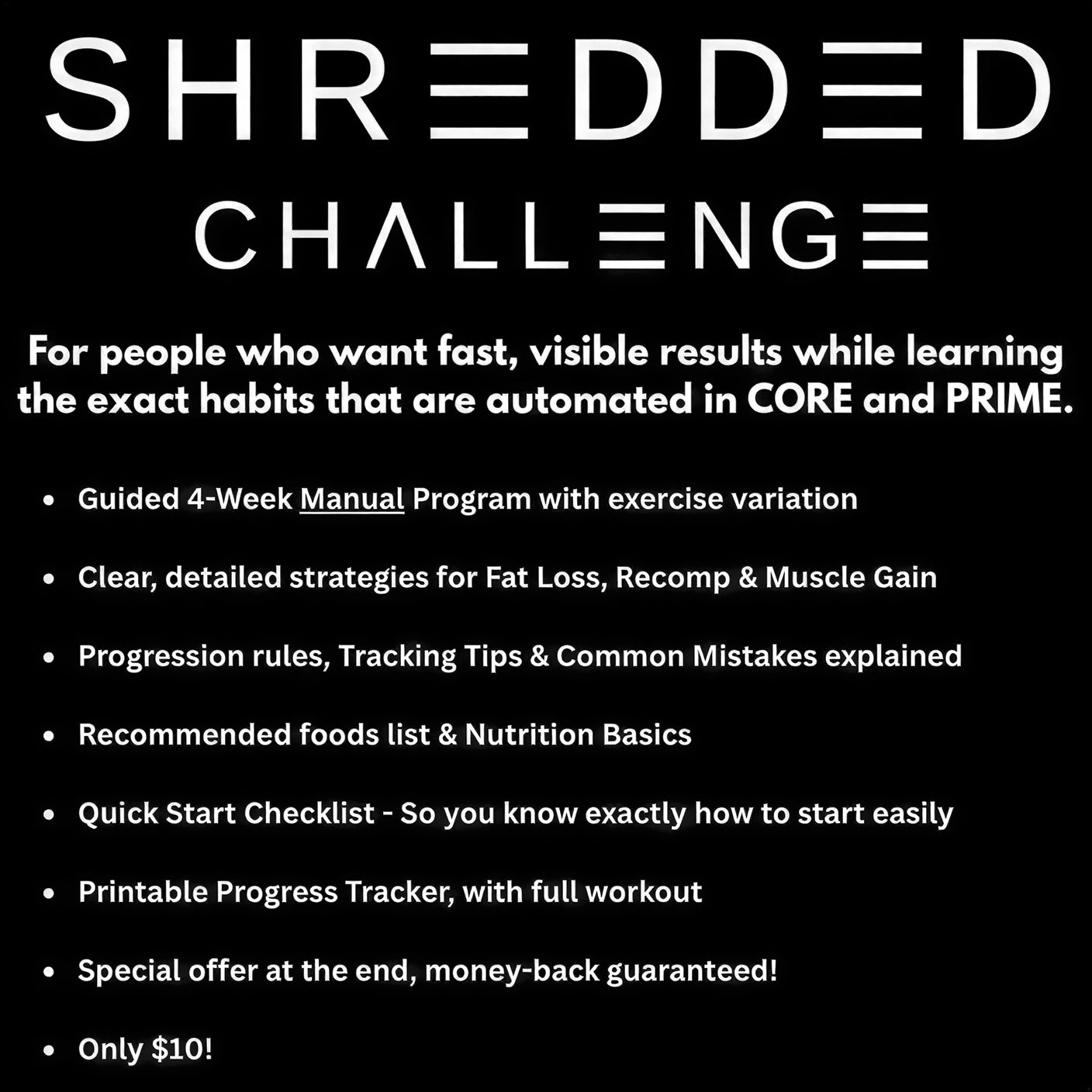 BASED Shredded Challenge